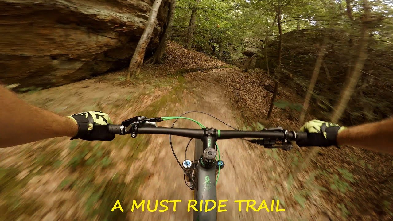 Best Mountain Biking In Tennessee / Grand Gap Loop Trail 4k Highlights ...