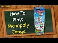 How to play Monopoly Jenga