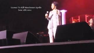 Gladys Knight  Licence To Kill Manchester Apollo 18th June 2022 James Bond