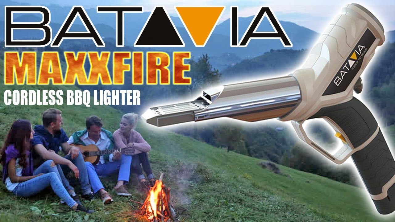 BATAVIA | BBQ LIGHTER Camping Beach Campfire - YouTube