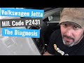 Volkswagen Jetta: P2431 Secondary Air Injection Signal Improbable