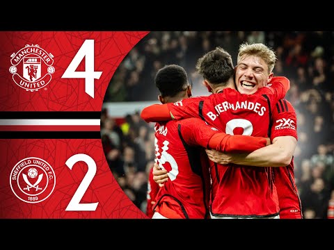 Bruno Gets A Brace At Old Trafford 😍 | Man Utd 4-2 Sheffield United | Highlights