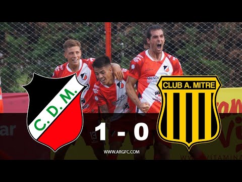 ¡El Cruzado quedó puntero! Deportivo Maipú 1-0 Mitre