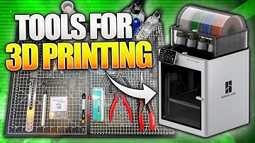 Beginner 3D Printing Tools and Accessories