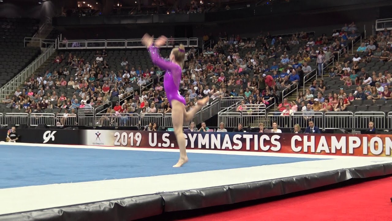 Sydney Morris Floor Exercise 2019 U.S. Gymnastics Championships