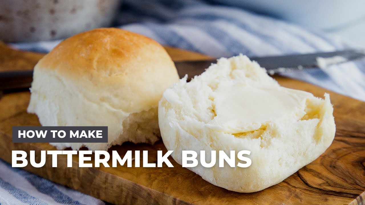 How to Make Classic Buttermilk Buns Dinner Rolls YouTube