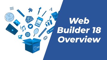 General Overview of WYSIWYG Web Builder Version 18