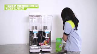 Tutorial Mesin Juice Dispenser 2 Bowl - Jus Dispenser - WIRATECH Tutorial Mesin Juice Dispenser 2 Bowl - Jus Dispenser - WIRATECH