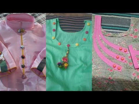 punjabi suit neck design 2019