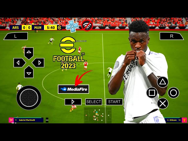 Download eFootball Pes 2023 PPSSPP Android Offline Bendezu V2.2