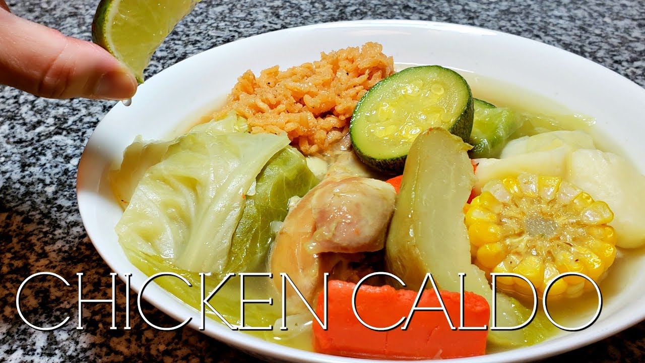 Mexican Chicken Soup Recipe (Caldo de Pollo) - Thrift and Spice