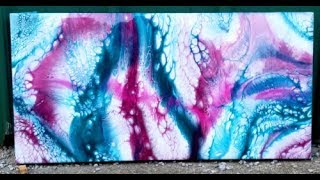 Resin pour painting with CELLS galore!