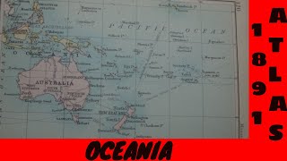 1891 Atlas of the World - Oceania