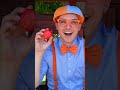 Can Blippi Land This IMPOSSIBLE Trick Shot?! 🎯🤯 #shorts #blippi #kidsgames