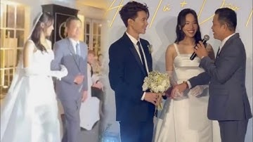 🔥Dắt tay con gái vào lễ đường, Ba ruột Diệu Nhi xúc động dặn dò Anh Tú nghẹn ngào mong hạnh phúc