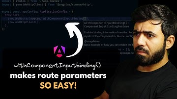 Easy Angular Routes: Quick Guide to withComponentInputBinding()
