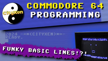 Commodore 64 Programming - Part 11 - Funky BASIC Lines