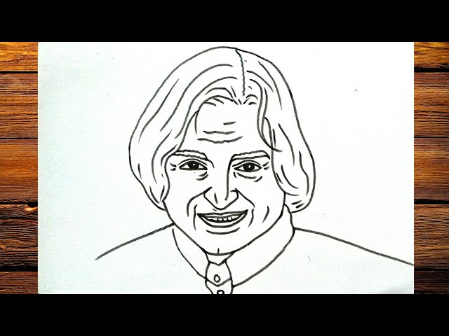 Apj Abdul Kalam Drawing Verified Quality | www.aishanoor.co.uk