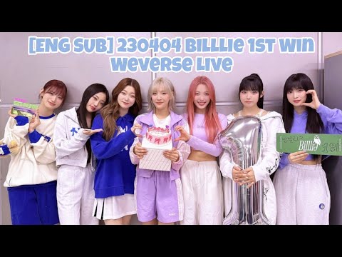 230404 Billlie 1St Win Weverse Live