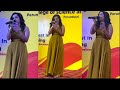 Sivaangi live singing kannalaka song