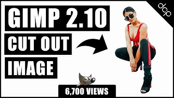 Cut out image using GIMP 2.10 - GIMP Remove Background Tutorial