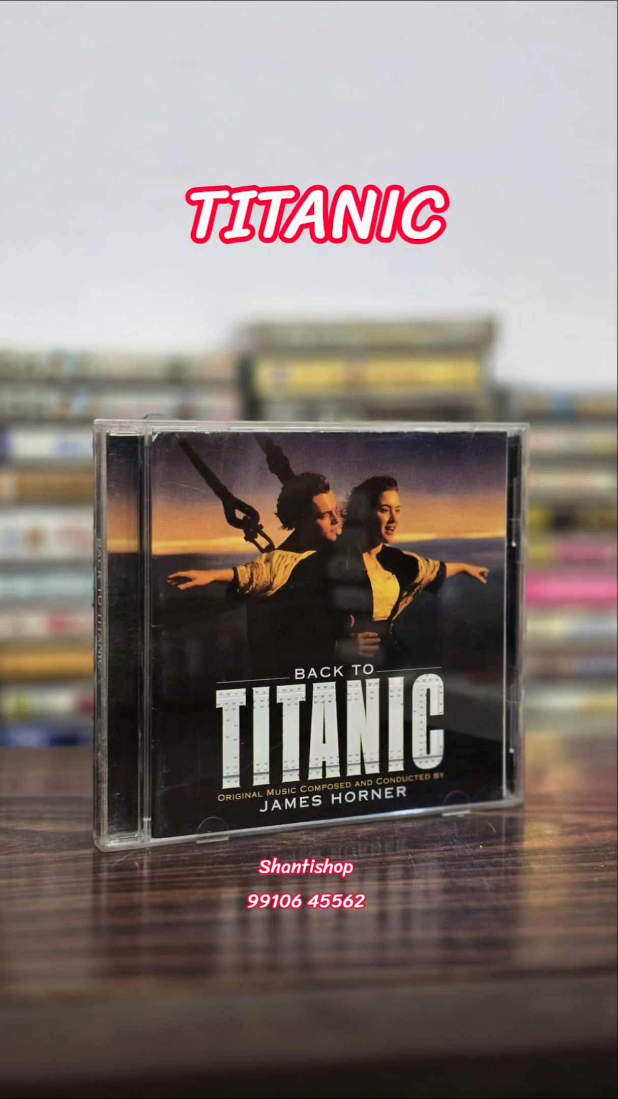 Titanic original soundtrack audio cd - YouTube