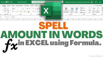 Convert Amount to Words in Excel | Automatically Spell numbers using VBA Code