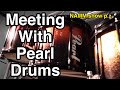 NAMM Show Meeting With Pearl Drums