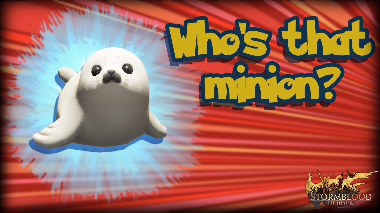 FFXIV Salt & Pepper Seal YouTube