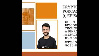 Bitcoin: A Technology Space? A Finance Space? Or a Space for All Humanity? With Garvit Goel @ Ele...