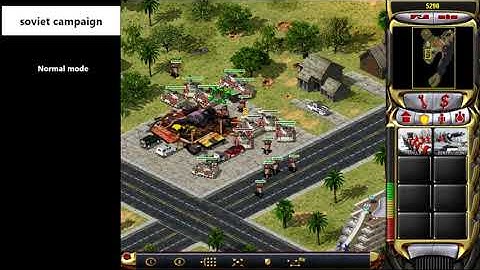 Command & Conquer: Red Alert 2 - Soviet Campaign Playthrough Part #2  ( play under 10 minutes )