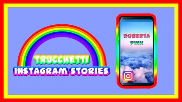 Come fare la scritta di Instagram arcobaleno?