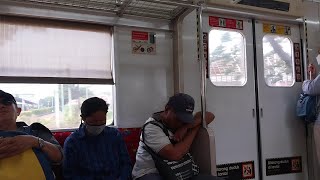 【走行音】東京メトロ千代田線6000系6020F(6720)三菱VVVF-IGBT 3レベル. Universitas Indonesia-Lenteng Agung Station.