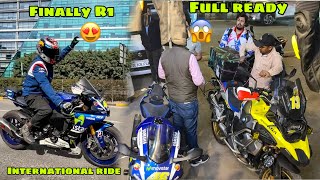 Finally R1 Bhi Full Ready For International Ride ❤️ Rudra Par Sara Samaan Bhi Set Kar Diya 👌