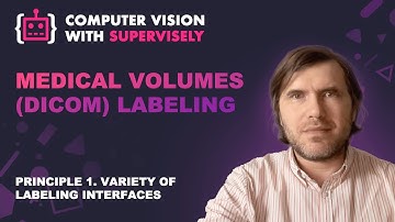 Principle 1. Medical volumes (DICOM) labeling