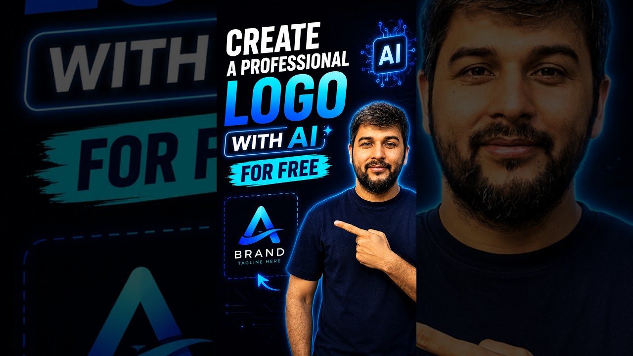 Create a Professional Logo with AI for FREE! (No Design Skills)