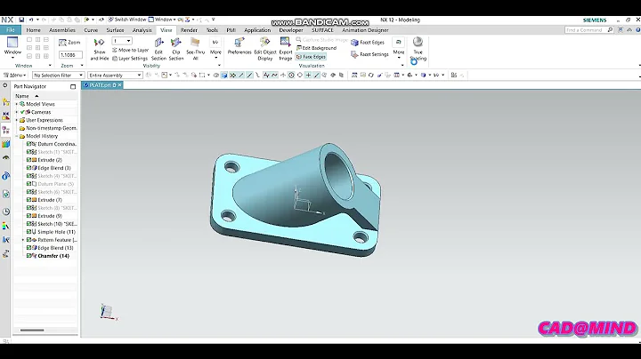 NX Cad Training Exercises Tutorial