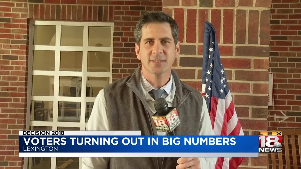 Voters Turning Out in Big Numbers