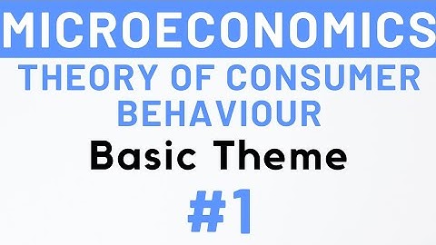 #1- Consumer Behaviour and Utility Analysis, IGNOU, MEC-101 (in Hindi)