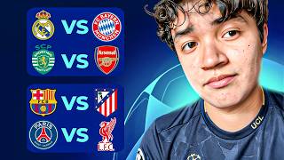 QUARTER-FINALS PREVIEW (IDA) - CHAMPIONS LEAGUE Information