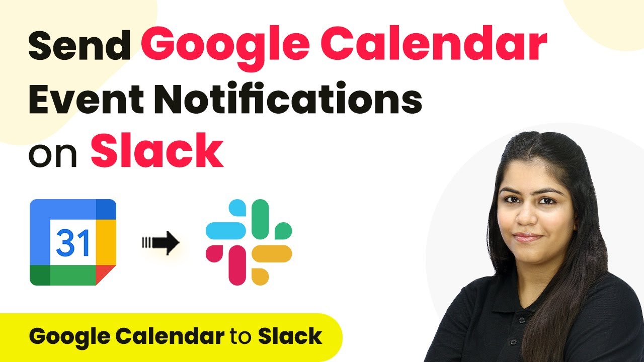 How to Send Google Calendar Event Notifications on Slack - YouTube