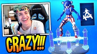 Ninja Reacts To New Rocket Spinner Emotedance Rare Fortnite Funny & Savage Moments