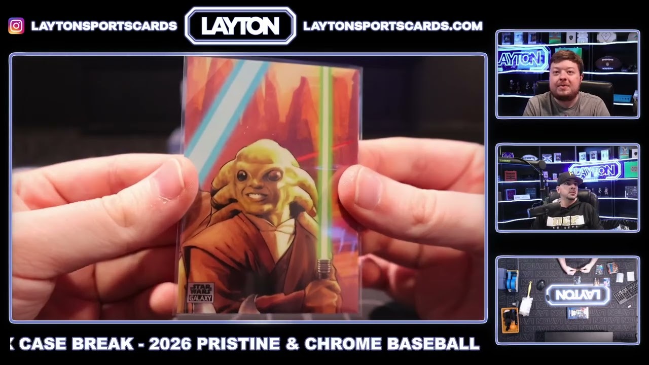 2026 Topps Star Wars Chrome Galaxy Hobby 3 Box Break #9 RANDOM