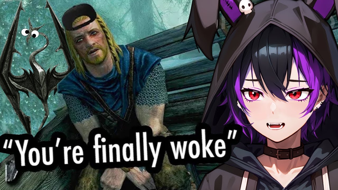 Skyrim Intro But It's Brainrot (Reaction)