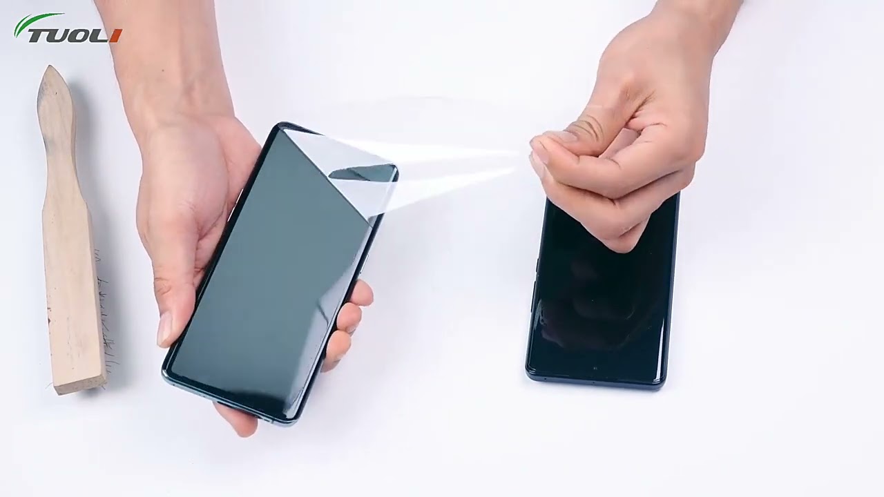 X9H UV Glass Screen Protector VS TPU Film Antiscratch Test YouTube