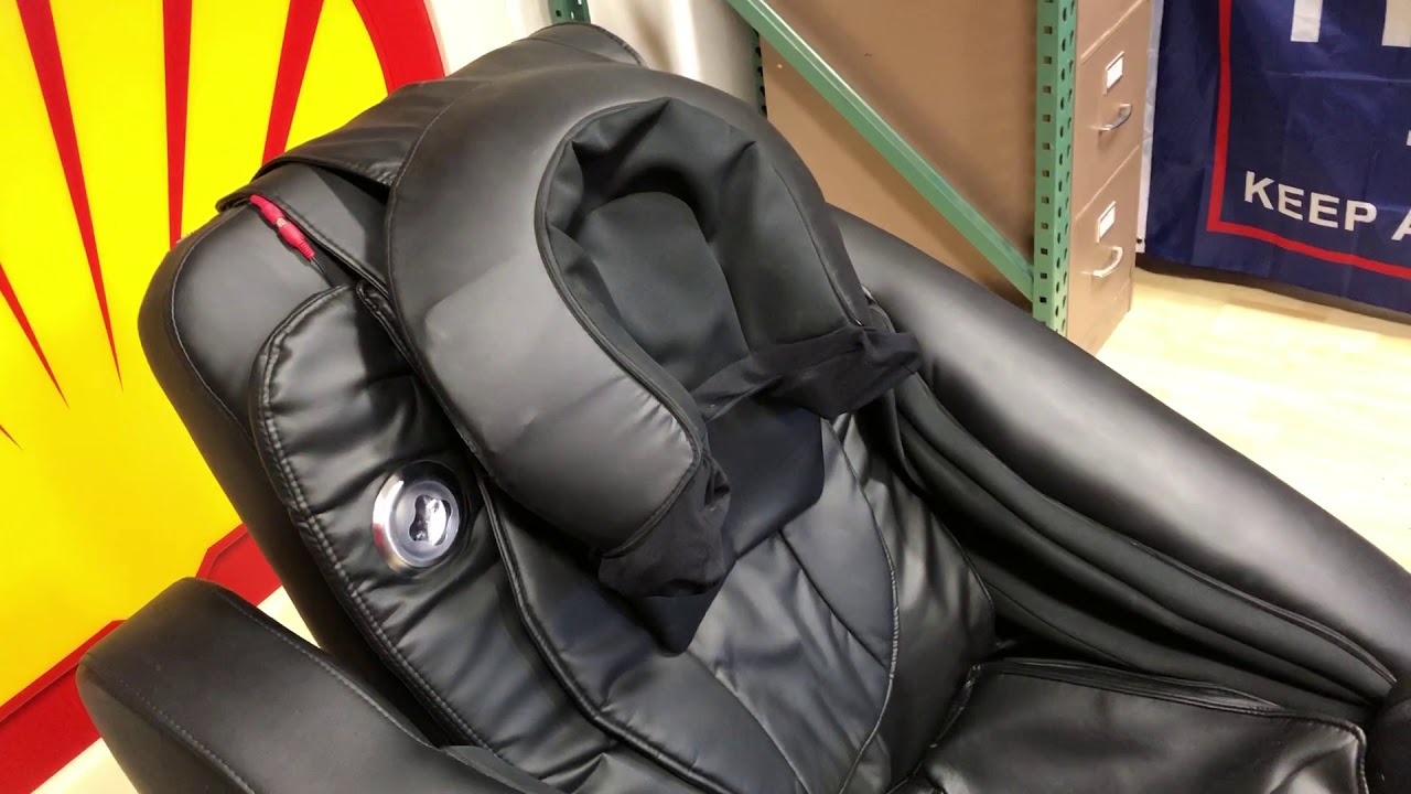 Auctioning Used Working Fujitsu Full-body Massage Chair Escondido Auctions. - YouTube
