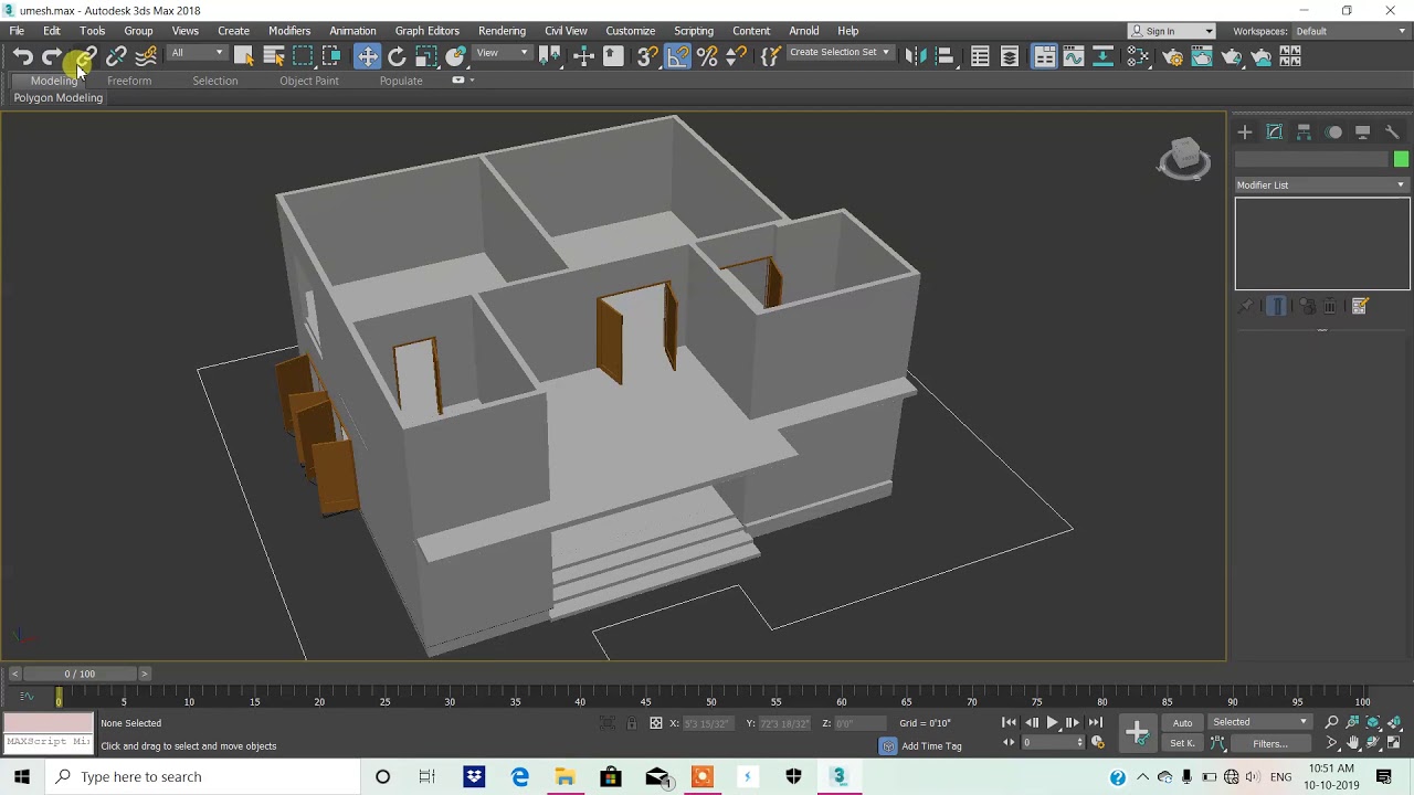 3DS Max House Modeling Tutorial Part 3 3ds Max Exterior Design 