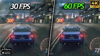 Nfs No Limits Ios - 30 Fps Vs 60 Fps Karşılaştırması 4K Çözünürlük - Iphone 11 Pro Max