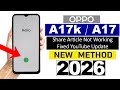 OPPO A17k/ A17 - Google/ FRP Bypass | Share Article Not Working - 100% Working (Without Pc)