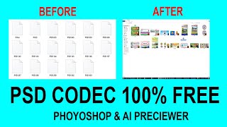 How to preview a PSD File thumbnail in windows | Ardfry PSD Codec | Technical Shawan